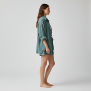 Jade Harrison | Oversized Shirt & Shorts Set For Women