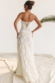 Isabella Laurent | Elegant Floral Maxi Dress For Women