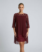Ava Harrington | Mesh Sleeve Cape Mini Dress For Women