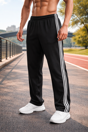 Finn Bartlett | Striped Track Pants For Men