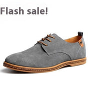 Owen Mitchell | Suede Lace-Up Shoes For Men