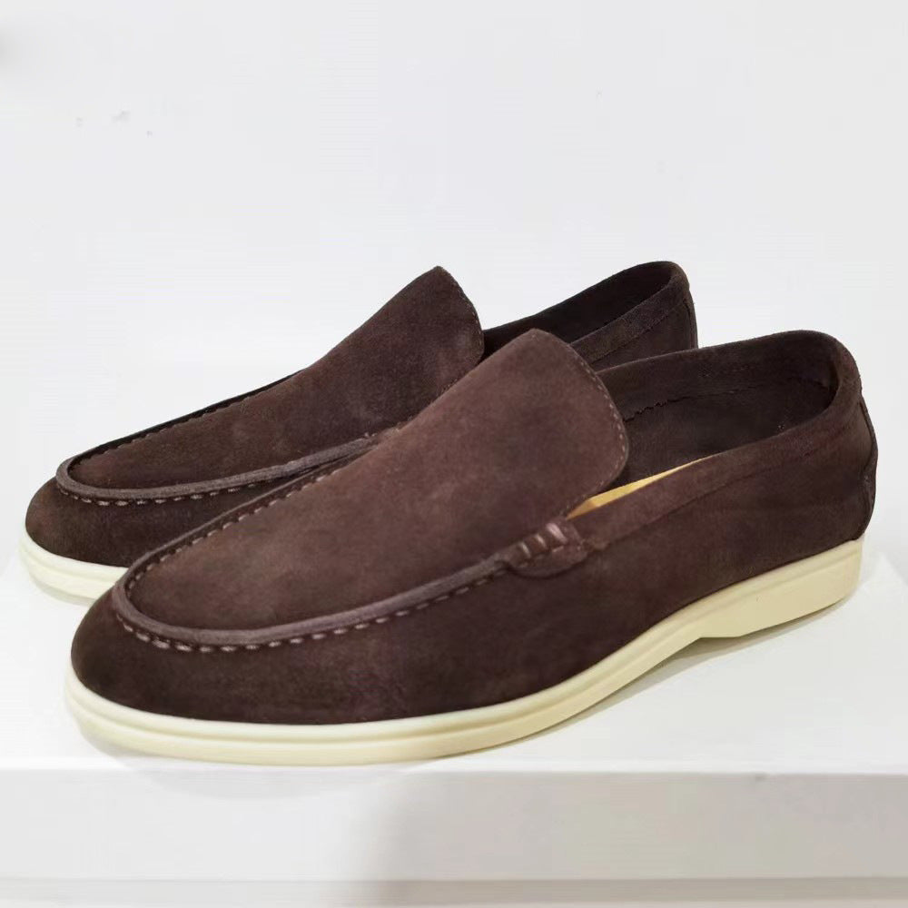 Isaac Rowley | Suede Loafers For Men