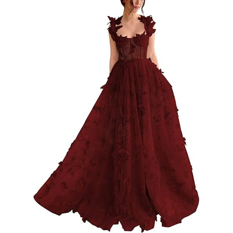 Elise Campbell | Floral Formal Maxi Dress For Women
