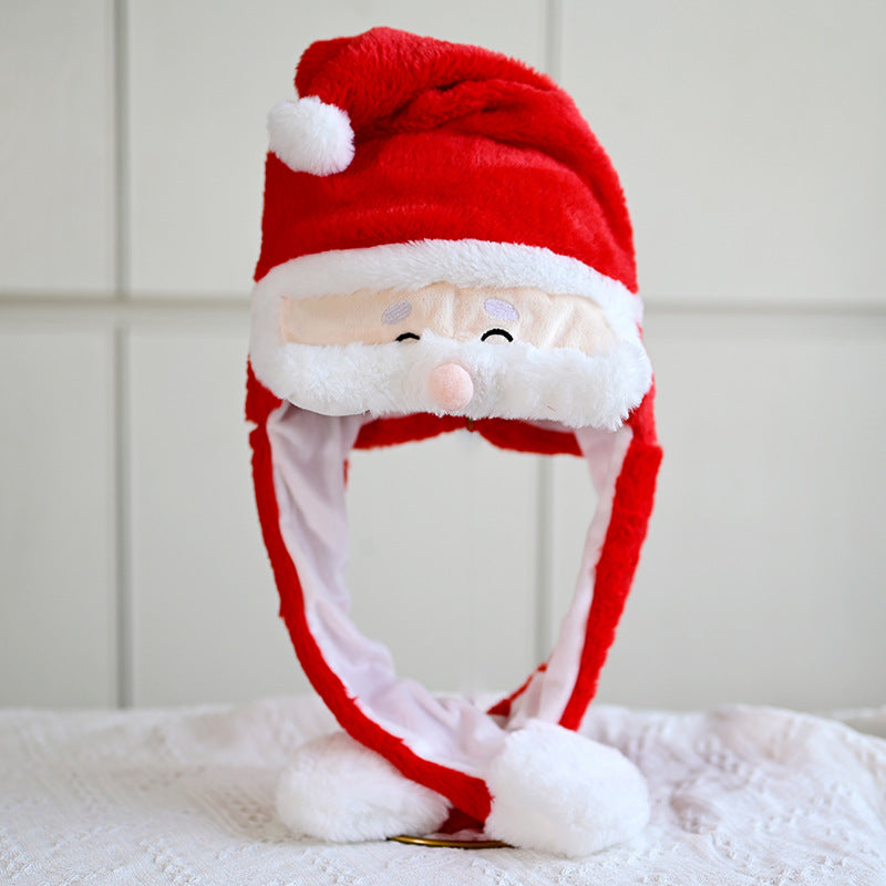 Snow Drift | Red Plush Santa Christmas Hat Unisex