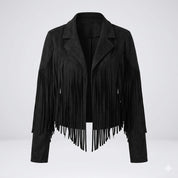 Bianca Rossi | Fringe Leather Jacket For Women