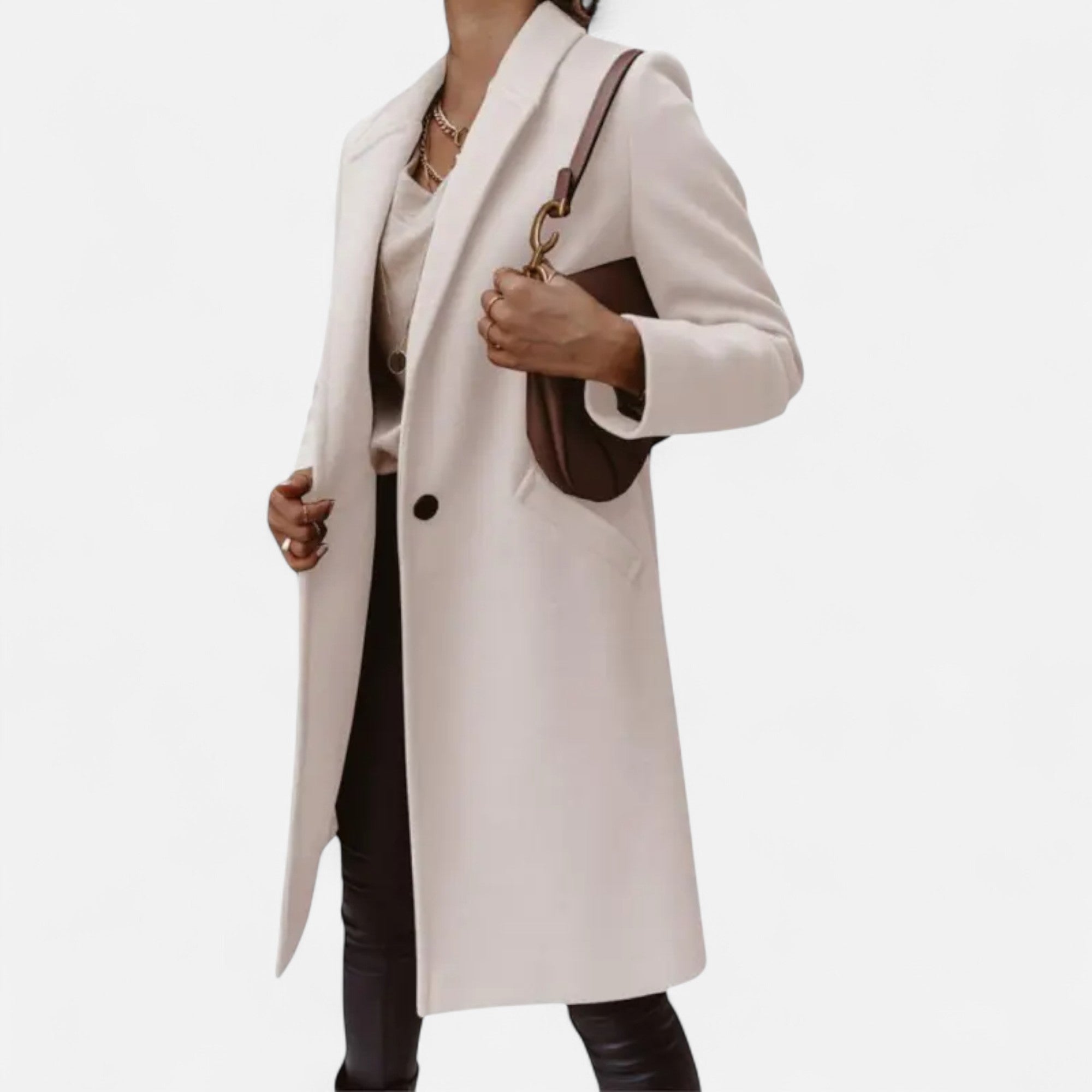 Isabelle Monroe | Elegant Longline Coat For Women