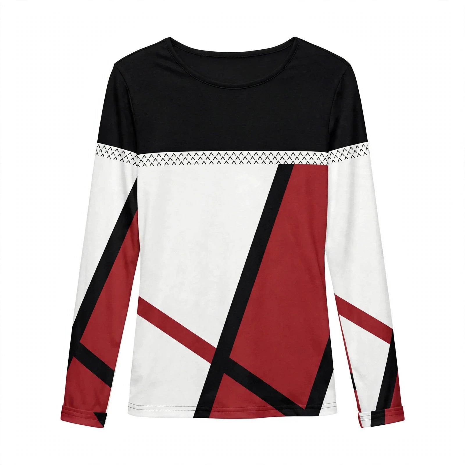 Grace Ellingham | Colour Block Long Sleeve Blouse For Women