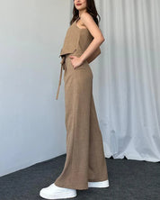 Scarlett Bexley | Wide Leg Two Piece Set For Women