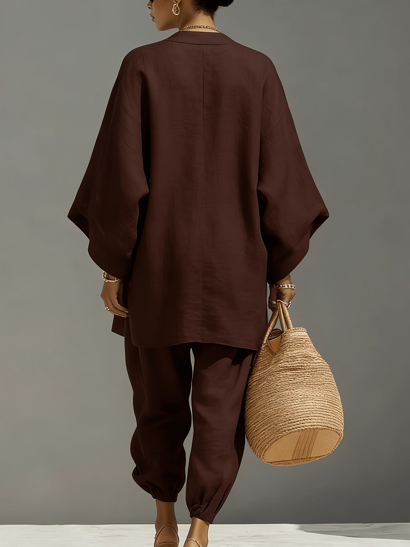 Cleo Fairhurst | Relaxed Batwing Two-Piece Set For Women