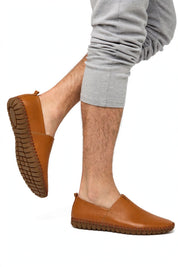 Raffaele Pencroft | Soft Leather Slip-On Driving Loafers For Men