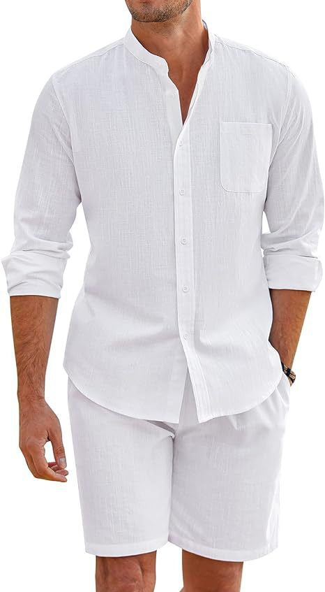 Samuel Kingsley | Relaxed-Fit Two-Piece Shirt & Shorts Set For Men