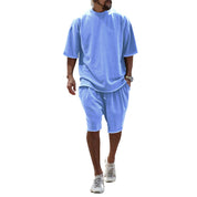 Saverio Windham | Oversized T-Shirt & Shorts Set For Men