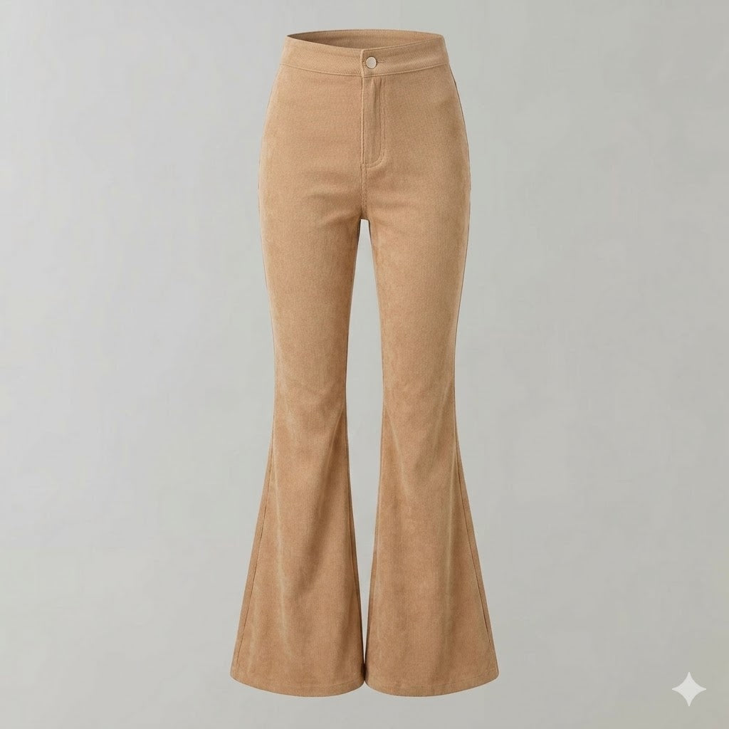 Giulia Bellini | High Waisted Flared Pants For Women