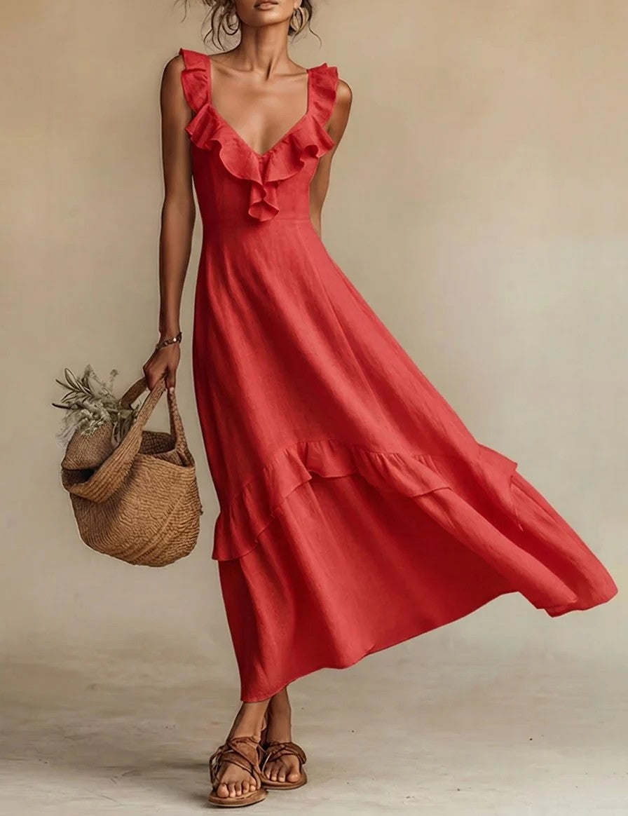 Matilda Kelly | Ruffled Summer Dress For Women