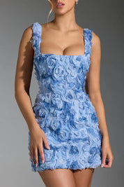 Georgia Mitchell | Floral Textured Cocktail Dress For Women