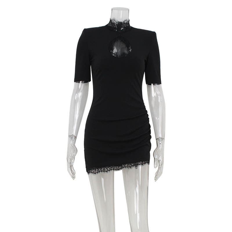 Phoebe Walker | Lace Cut-Out Mini Dress For Women