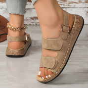 Olivia Sheldon | Adjustable Strap Comfort Sandals For Women