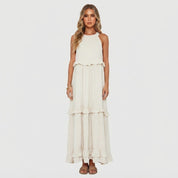 Amelia Turner | Tiered Ruffle Maxi Dress For Women