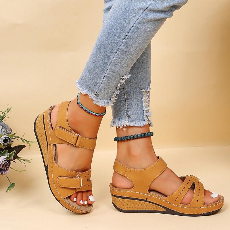 Freya Sutherland | Orthopedic Wedge Sandals For Women