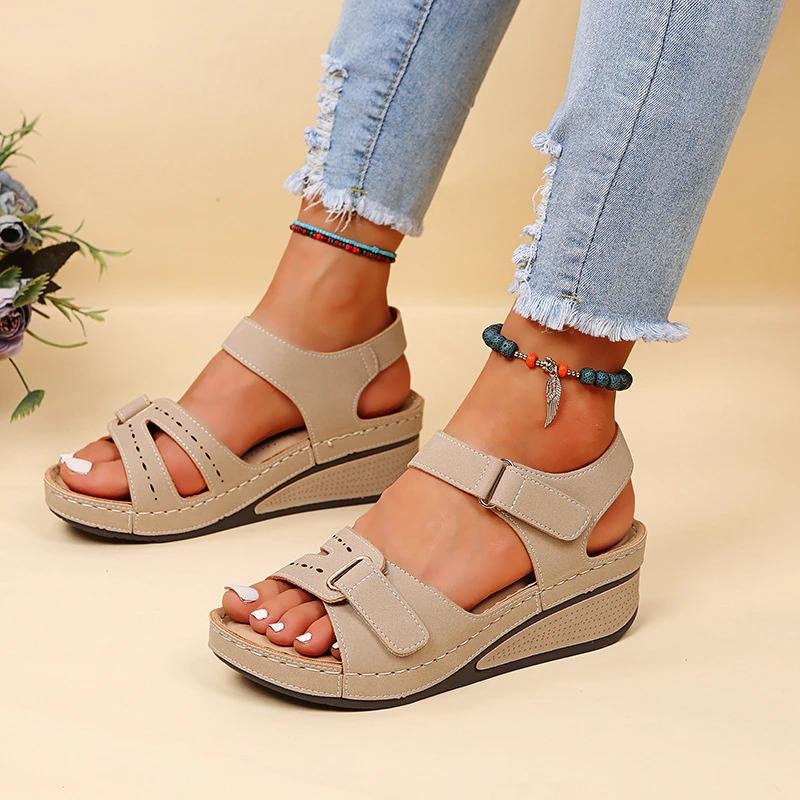 Freya Sutherland | Orthopedic Wedge Sandals For Women