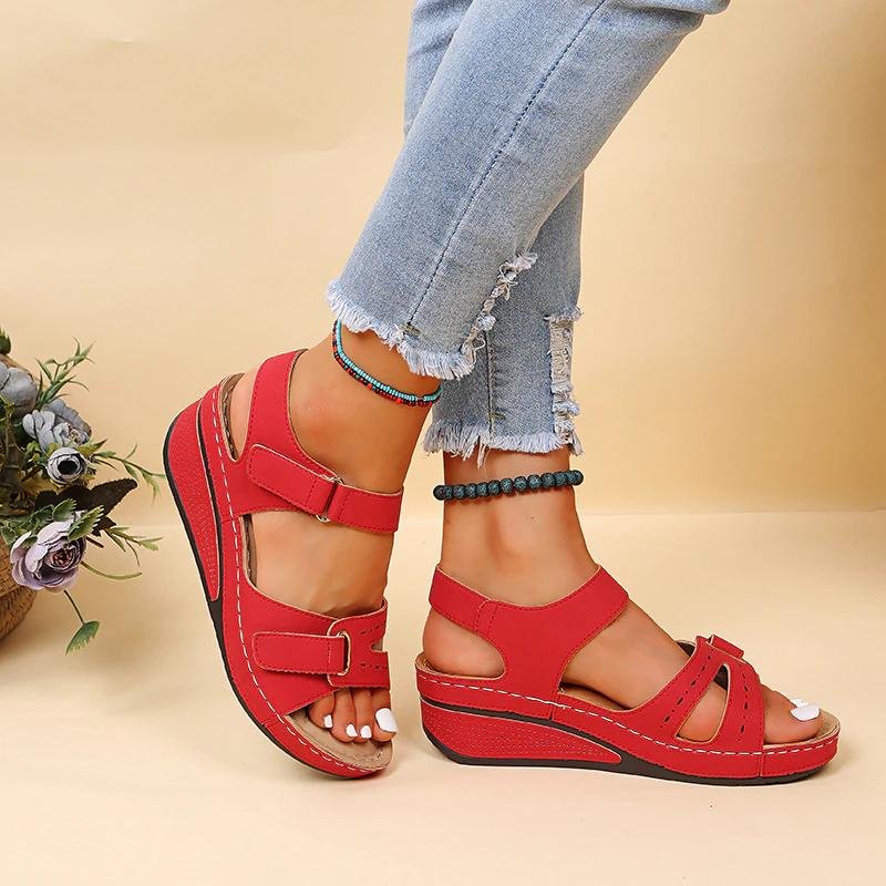 Freya Sutherland | Orthopedic Wedge Sandals For Women