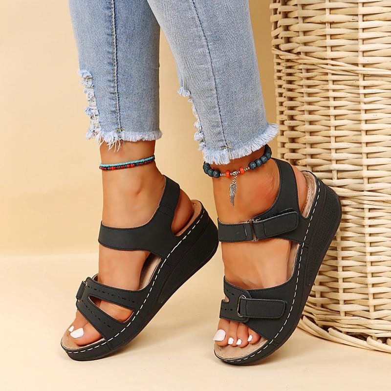 Freya Sutherland | Orthopedic Wedge Sandals For Women