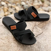 Mia Ashwood | Crisscross Mesh Sandals For Women