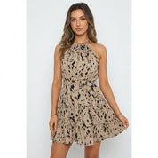 Ashleigh King | Leopard Print Summer Dress For Women