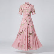 Ashleigh Williams | Floral Print Maxi Races Dress For Women