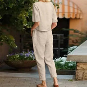 Georgia Nolan | Relaxed Cotton Two-Piece Set For Women
