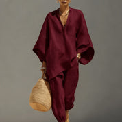 Cleo Fairhurst | Relaxed Batwing Two-Piece Set For Women