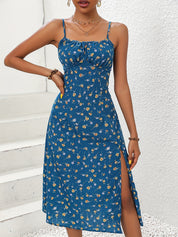 Brooke Taylor | Floral Slit Summer Races Dress For Women