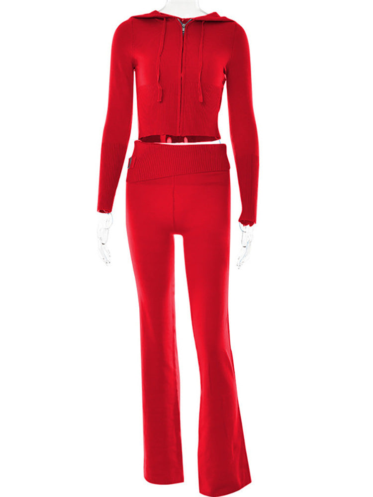 Sienna Moreau | Ribbed Lounge Set With Luxe Sculpted Fit Detail