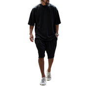 Saverio Windham | Oversized T-Shirt & Shorts Set For Men