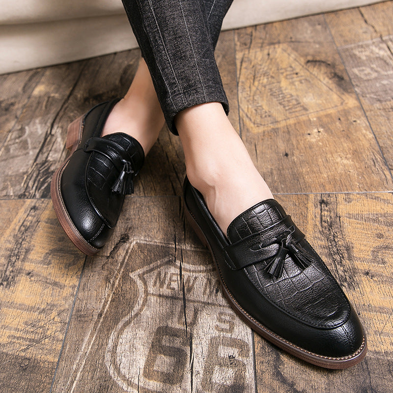 Ryan Mitchell | Tassel Loafer Leather Shoes For Men