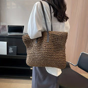 Bianca Moretti | Woven Straw Tote Bag For Women