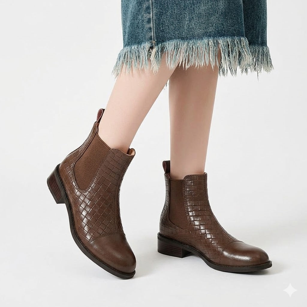 Clara Bellini | Leather Chelsea Boots For Women