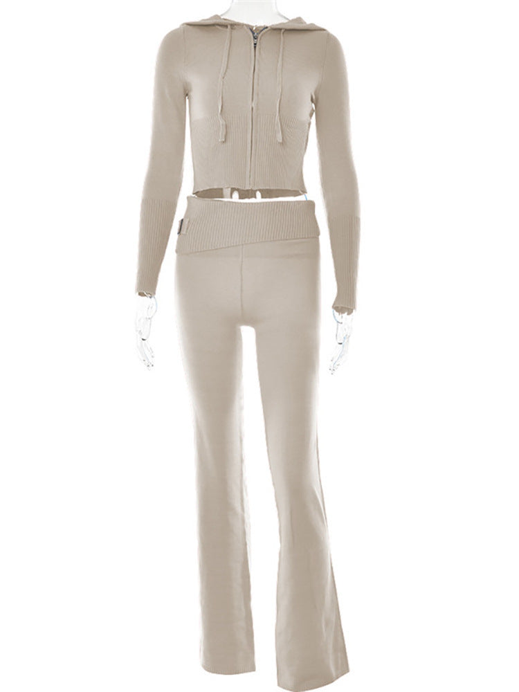 Sienna Moreau | Ribbed Lounge Set With Luxe Sculpted Fit Detail