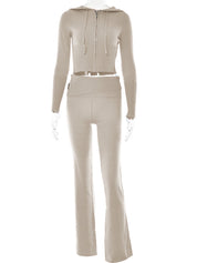 Sienna Moreau | Ribbed Lounge Set With Luxe Sculpted Fit Detail