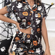 Spooky Pumpkin | Halloween Pyjama Set For Women