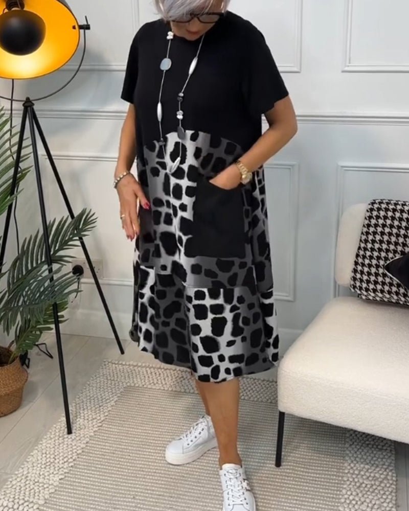 Lauren Sanders | Flowing Print Midi Dress For Women