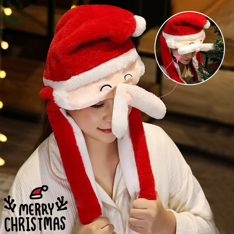 Snow Drift | Red Plush Santa Christmas Hat Unisex