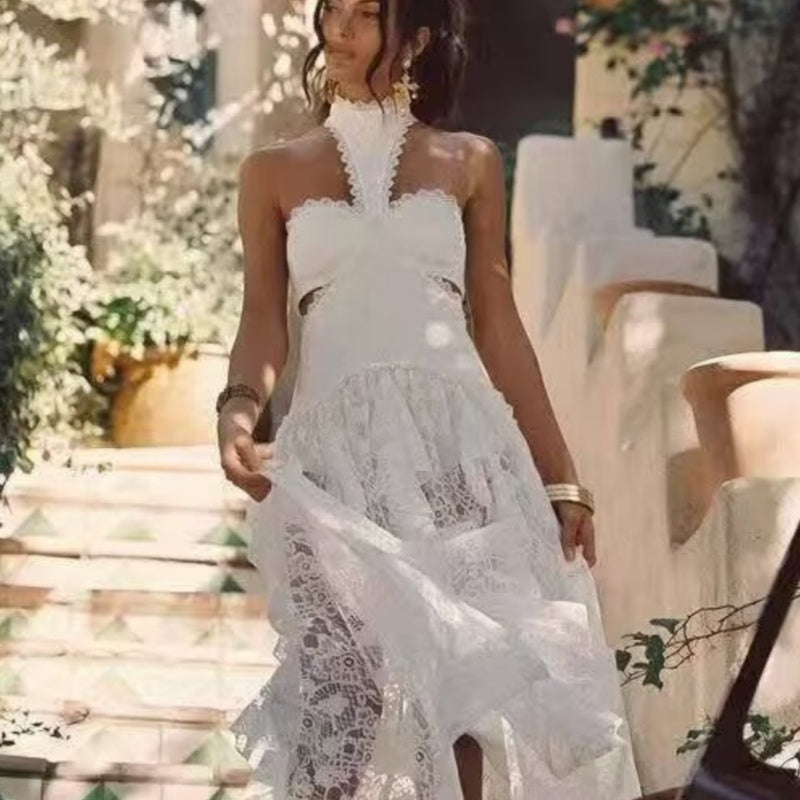 Lucy Martin | Lace Maxi Dress For Women