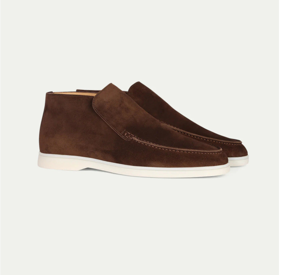 Kieran Sheffield | Suede Slip-On Loafer Boots For Men