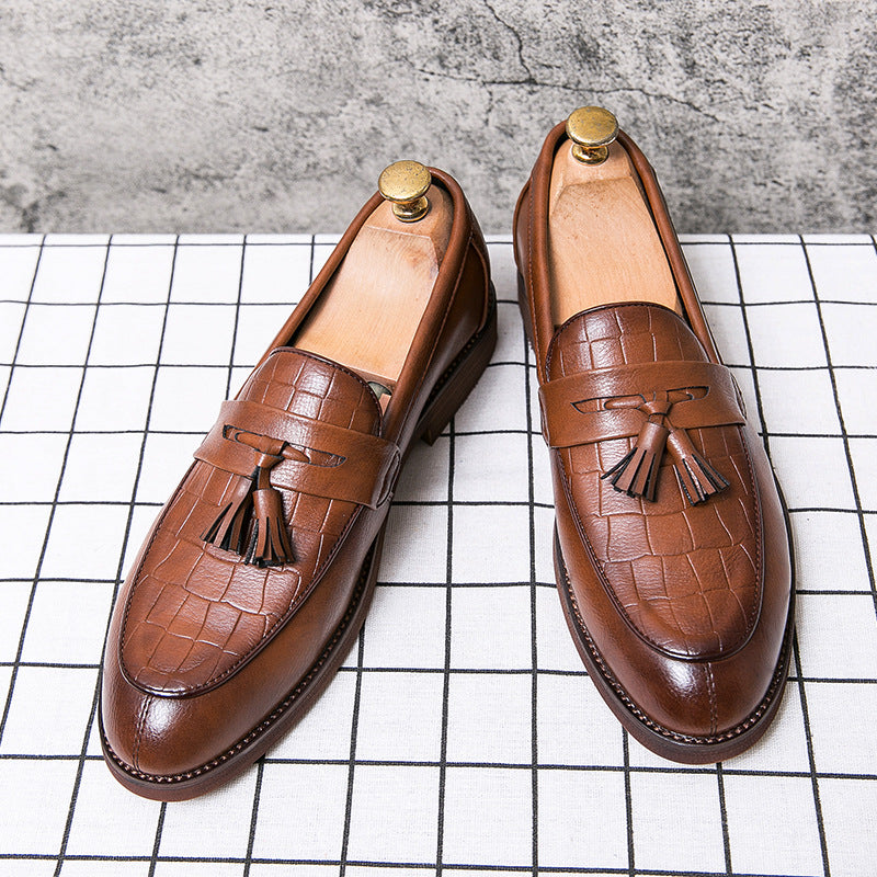 Ryan Mitchell | Tassel Loafer Leather Shoes For Men