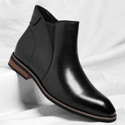 Henry Baxter | Retro High-Top Leather Boots For Men