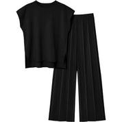 Naomi Ashcroft | Ribbed Two Piece Set For Women