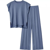 Naomi Ashcroft | Ribbed Two Piece Set For Women
