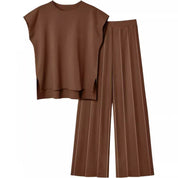 Naomi Ashcroft | Ribbed Two Piece Set For Women