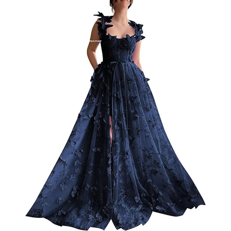 Elise Campbell | Floral Formal Maxi Dress For Women